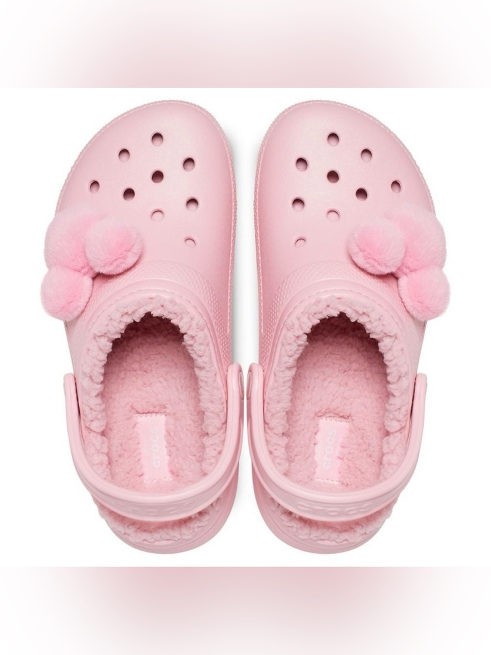 Disney Crocs Clogs - Piglet Pink With Mickey
Icon Poms